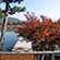 大覚寺と大沢の池の紅葉5